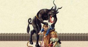 satan krampus war on christmas